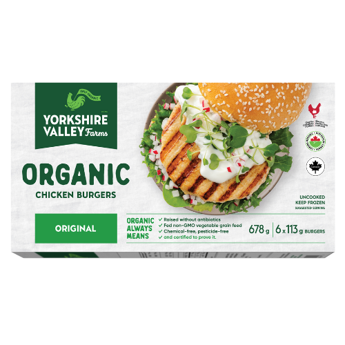 Organic Chicken Burgers - Original