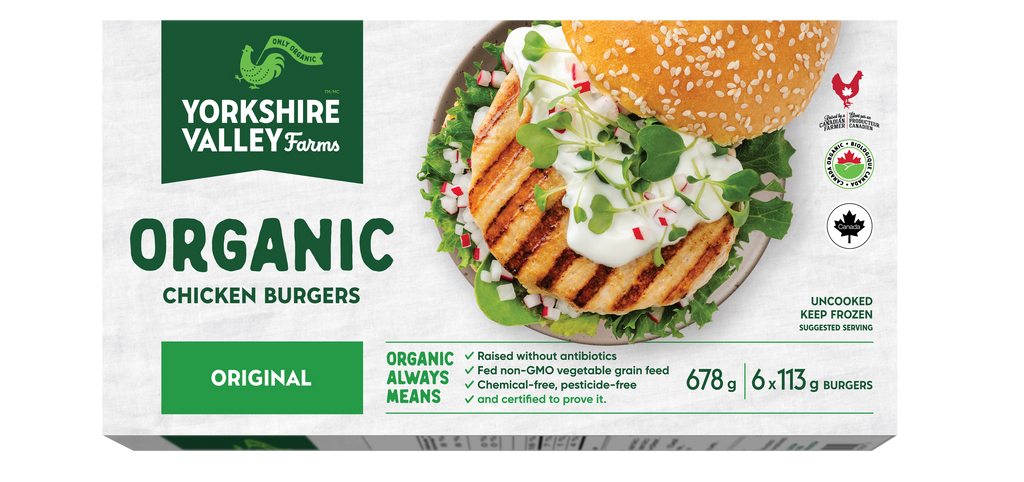 Organic Chicken Burgers - Original