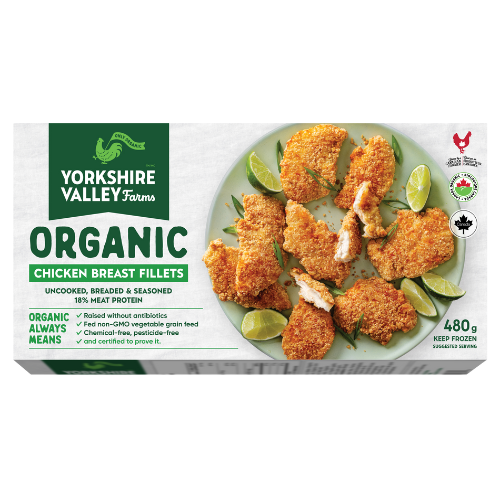 Organic Breaded Chicken Breast Fillets