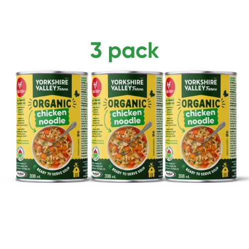 Organic Chicken Noodle Soup 3pk