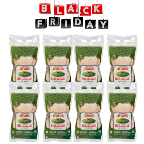Black Friday Bundle Organic Whole Chicken (8 packs)