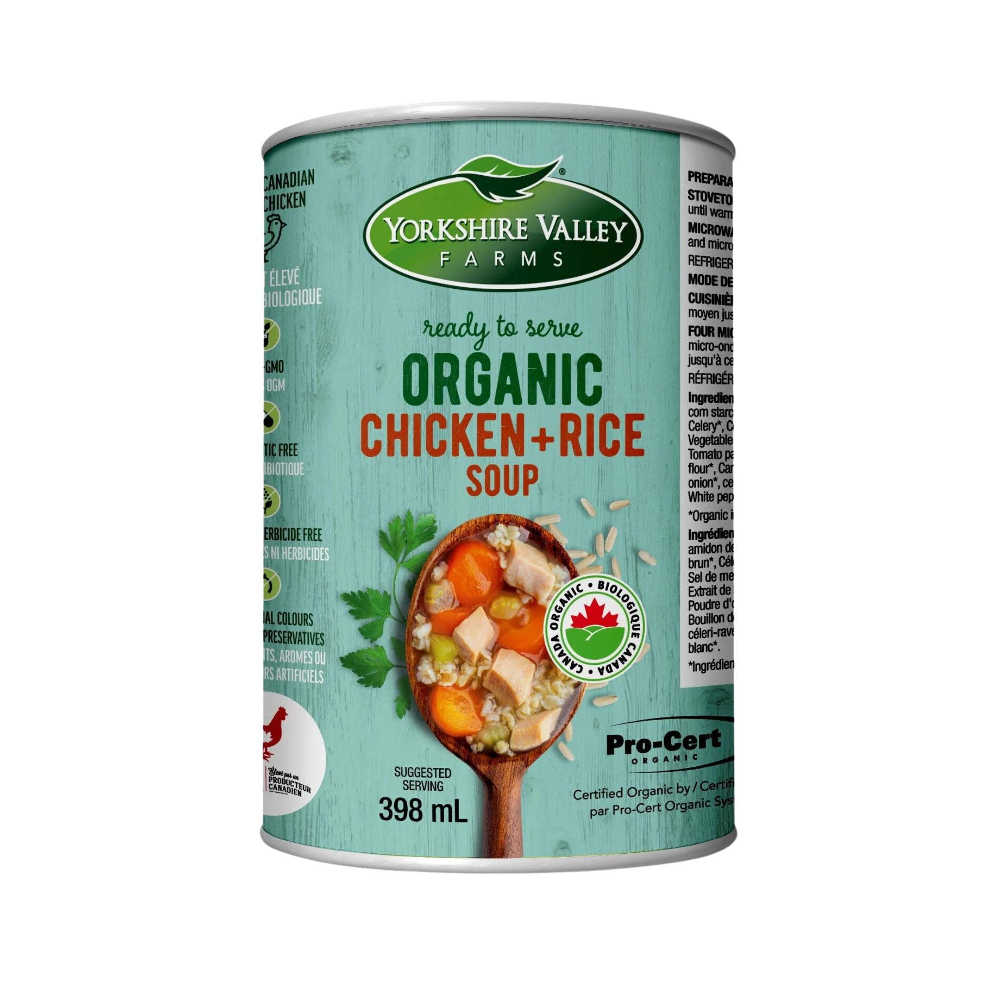 Organic Chicken & Brown Rice Soup