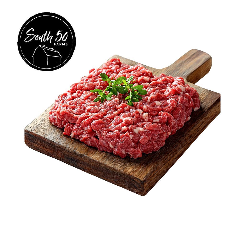 Bœuf haché nourri à l'herbe élevé en Ontario, 1 lb