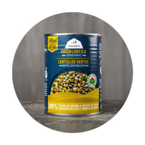 Cullen's Organic Canned Green Lentils