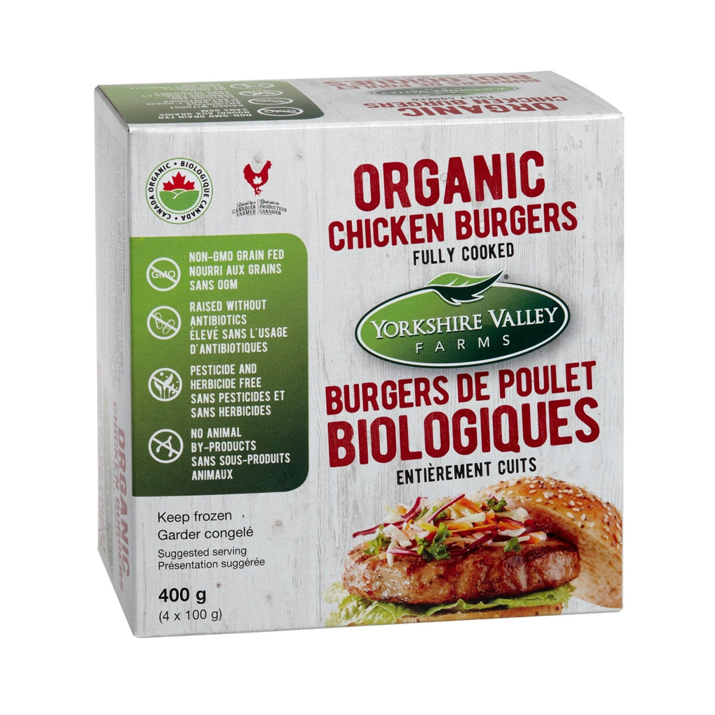 Organic Chicken Burgers